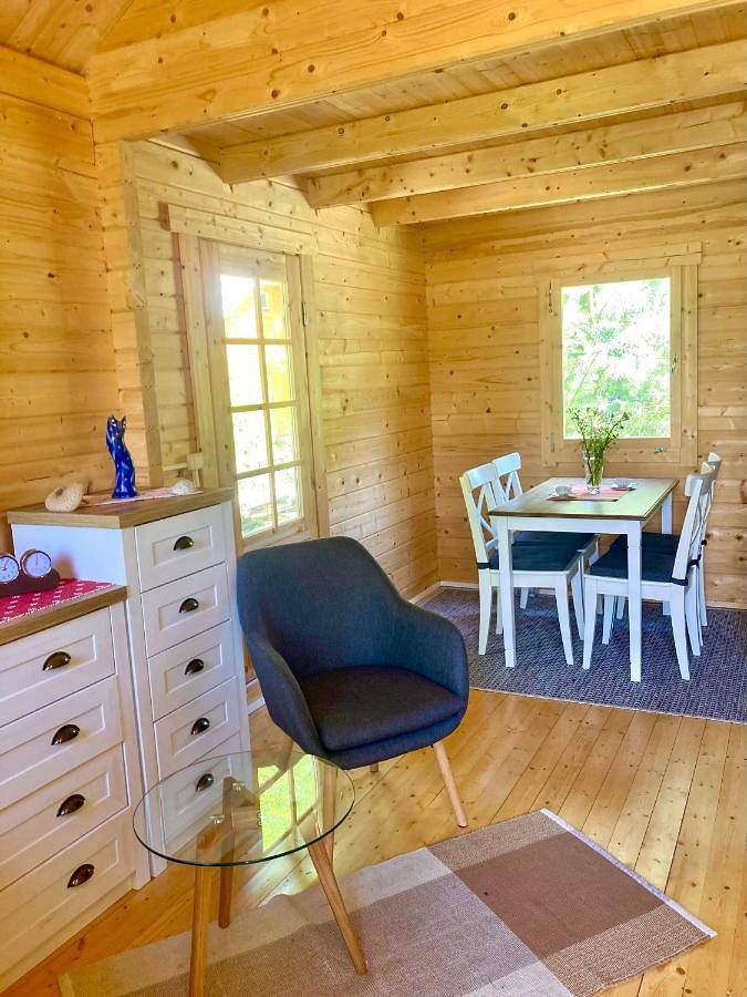 Tiny House am See in Drebkau, Lausitzer Seenland