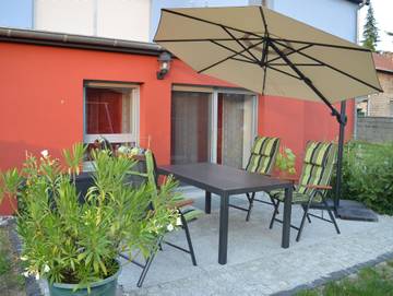 Ferienwohnung für 6 Personen, mit Terrasse und Garten, kinderfreundlich am Schwielowsee
