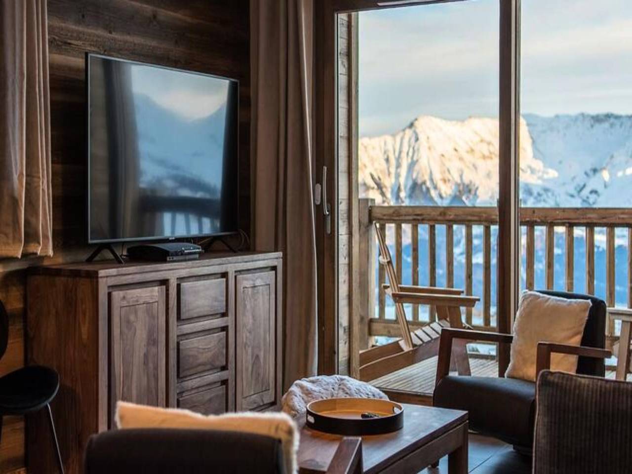 Ganze Wohnung, Ferienwohnung in Les Retenues mit direktem Zugang zu den Skipisten in La Toussuire, Fontcouverte-la-Toussuire