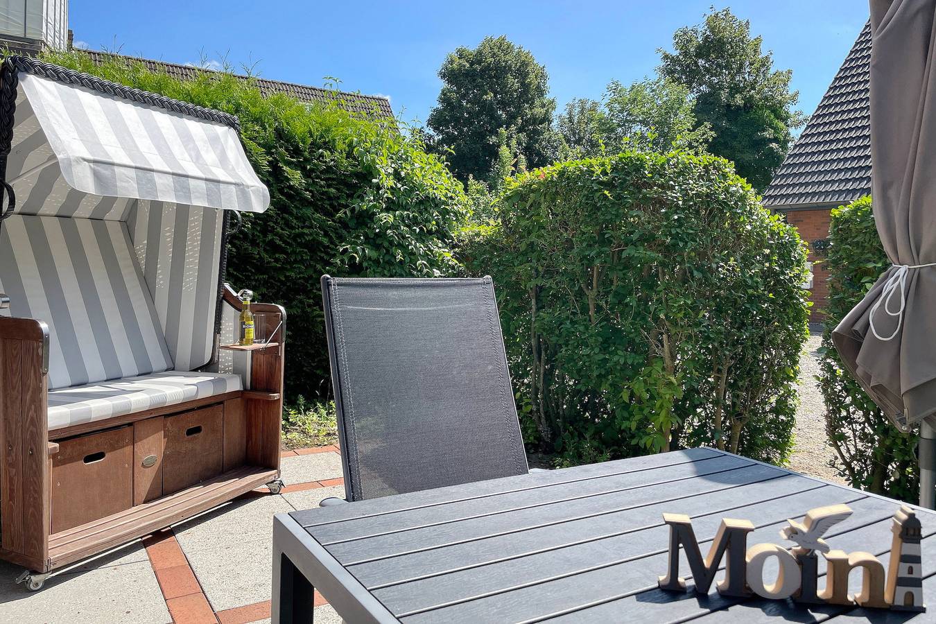 Ganze Ferienwohnung, Ferienwohnung für 2 Personen mit Terrasse in Wyk auf Föhr (Stadt), Wyk auf Föhr