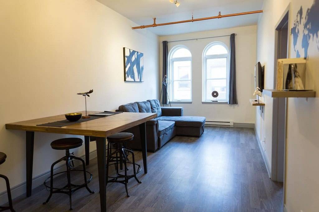 Ganze Wohnung, Spacious apartment in the city center in Québec (Stadt), Québec