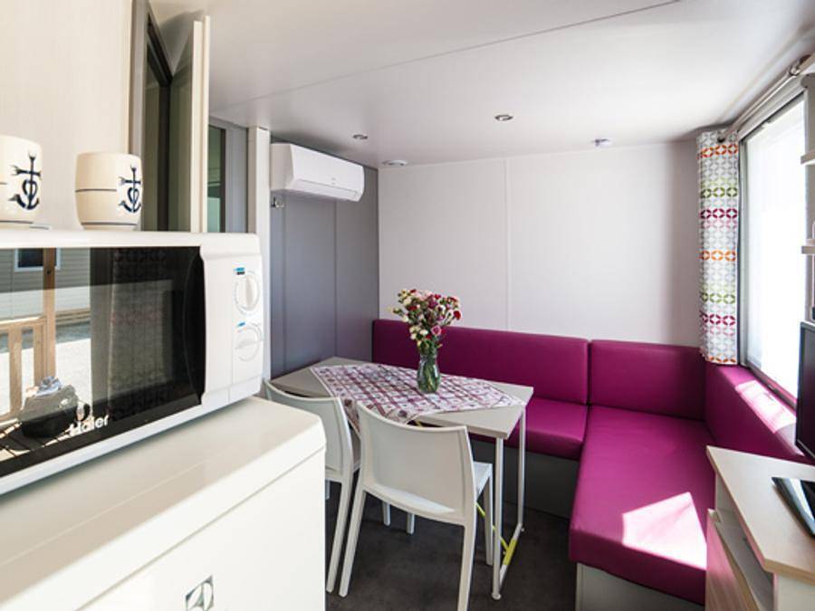 Camping Sunelia  Le Clos du Rhône  - Casa mobile 2 persone - Sunelia Comfort Duo in Costa mediterranea (Francia)