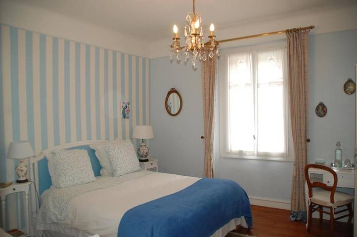 Chambre d’hôte pour 4 personnes, avec Terrasse ainsi que Jardin et Vue