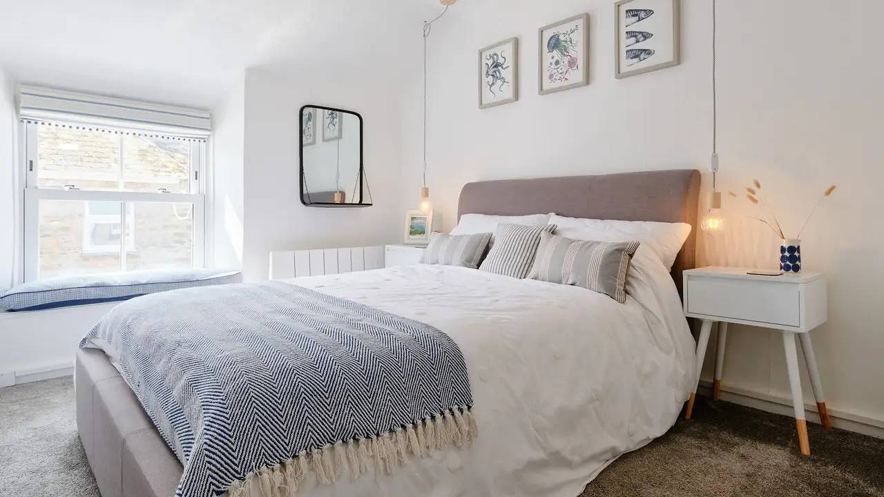 Holiday home for 4 people with garden in Porthleven, Cornwall