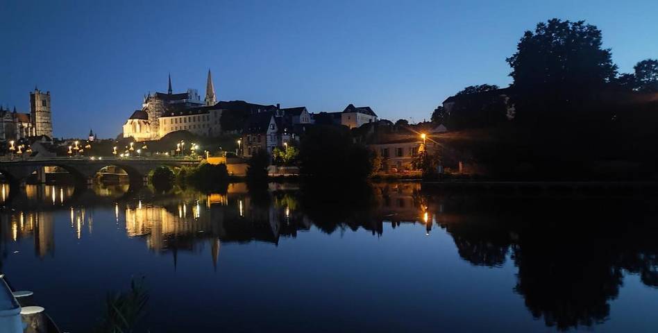 Bateau pour 2 personnes, avec vue et sauna en Bourgogne-Franche-Comté - 4