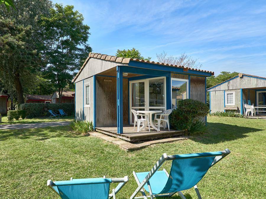 Camping La Brande - Chalet 2 personen - "Flucht" in Le Château-d'Oléron, Côte de Beauté