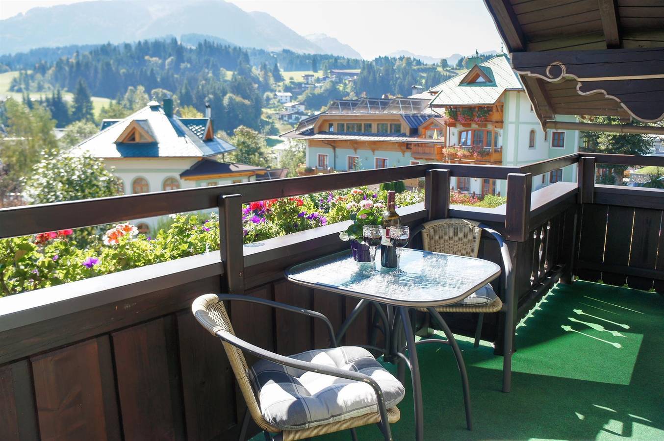 Geheel vakantieappartement, 5-Personenwohnung in Loferer und Leoganger Steinberge, Fieberbrunn