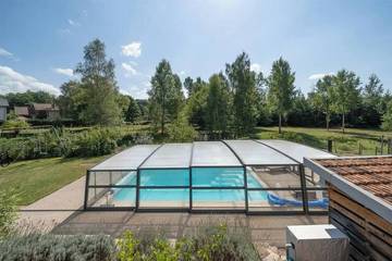 Maison de campagne pour 5 personnes, avec jardin ainsi que jacuzzi et sauna à Uzemain