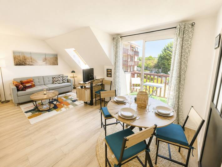 Appartement de vacances pour 3 personnes, avec jardin et balcon - 1