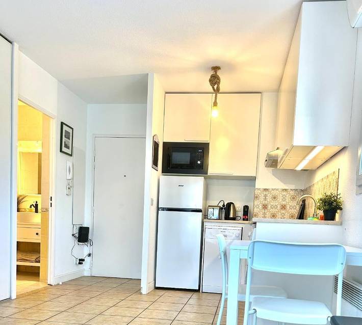 Gîte pour 3 personnes, avec jardin, animaux acceptés dans Plage de l'Uhabia