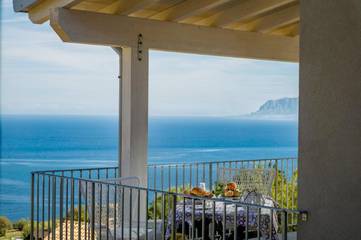 Gîte pour 5 personnes, avec vue et jardin à Scopello