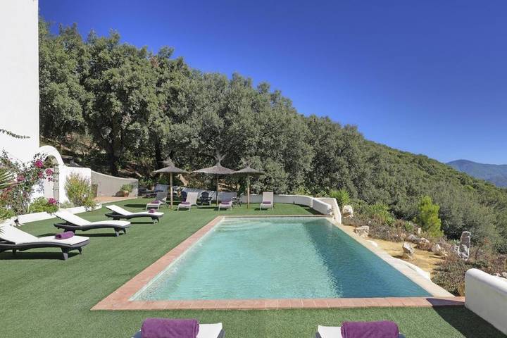 Casa rural para 8 personas, con piscina además de vistas y jardín, Se admiten mascotas en Gaucín - 3