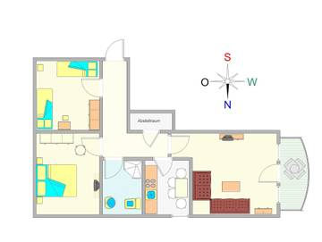 Ferienwohnung für 4 Personen in Kühlungsborn, Mecklenburgische Ostseeküste, Bild 2