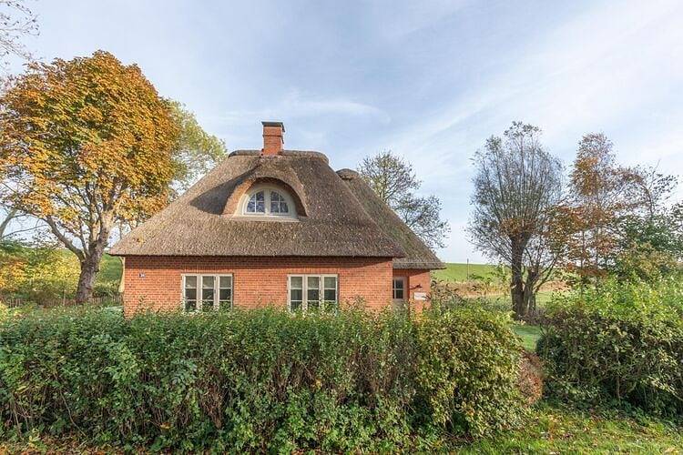 Reetgedecktes Ferienhaus mit Kachelofen in Tetenbüll, Eiderstedt