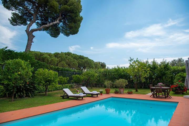Villa mit pool für 8 Personen, mit Pool und Ausblick sowie Garten, mit Haustier in San Remo - 3