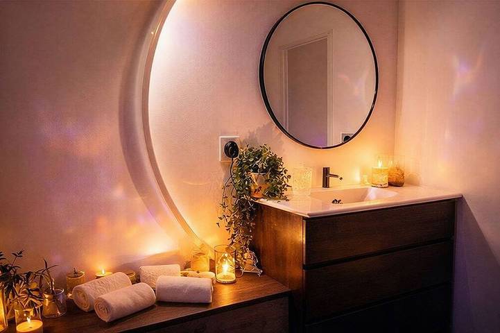 Ganze Wohnung, Le Bain des Violettes, your romantic getaway for two with a private 2x2m hot tub in Dole, Jura