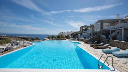 Villa mit pool für 4 Personen, mit Pool und Ausblick sowie Garten, mit Haustier auf Mykonos