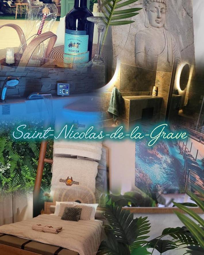 Location de vacances pour 2 personnes, avec jacuzzi à Saint-Nicolas-de-la-Grave - 4