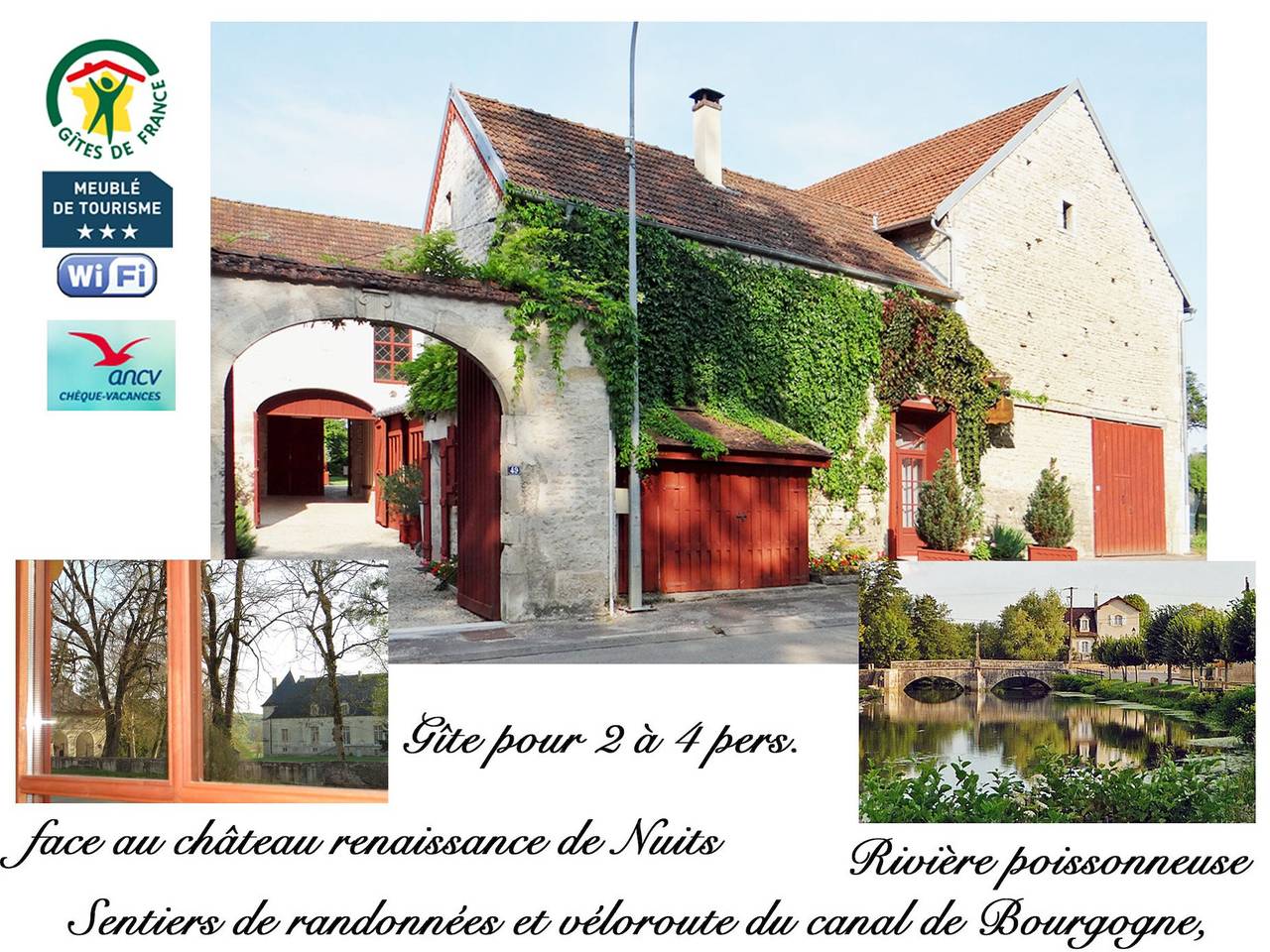 Casa rural en Borgoña con jardín, garaje y mascotas permitidas in Nuits, Región de Avallon