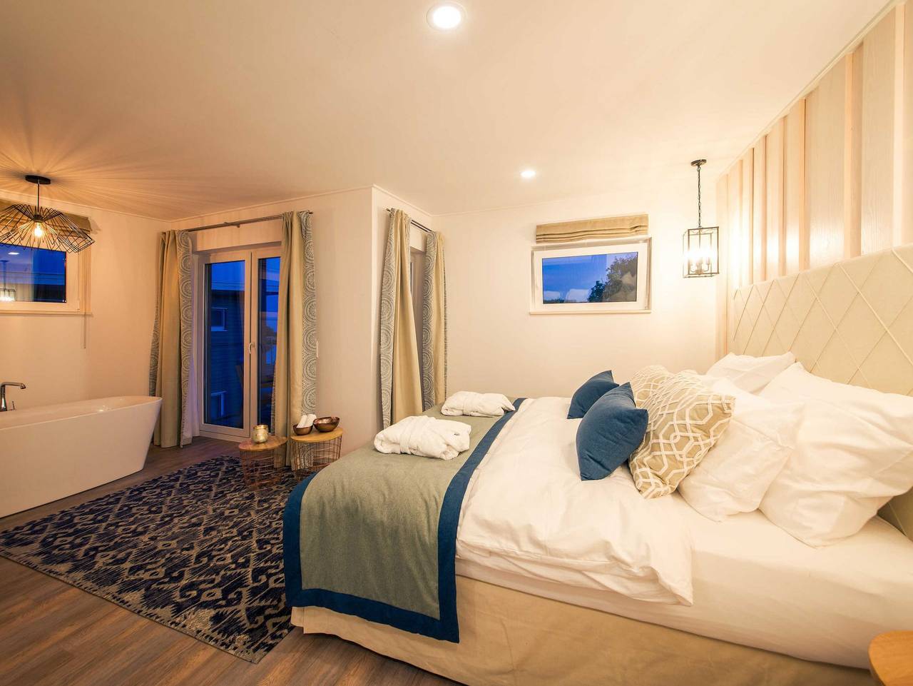 Schwimmende Suite V in Krummin, Usedomer Norden