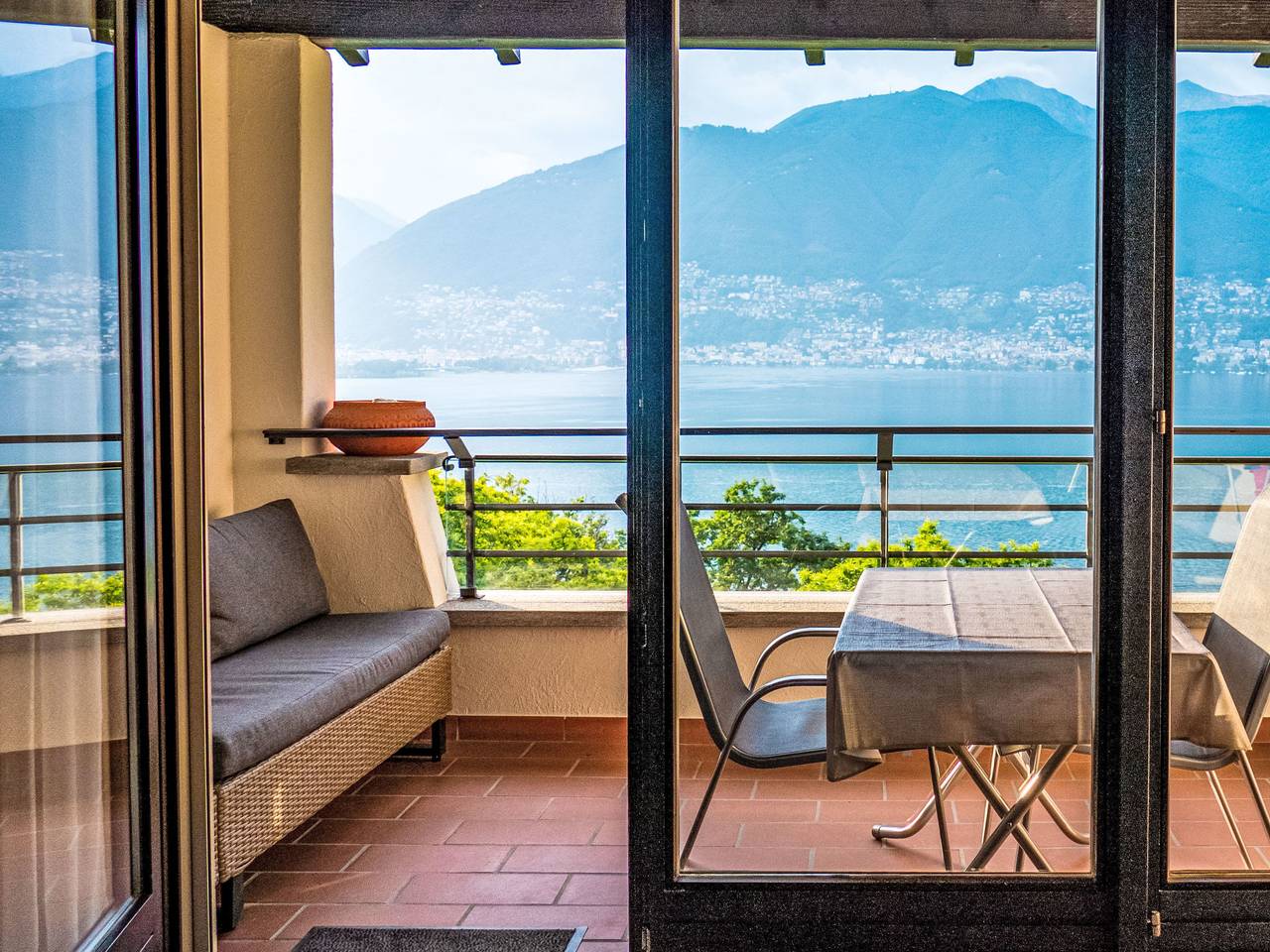 Ganze Wohnung, Residenza Viramonte - Casa Daniela, Wohnung 36 in Gambarogno, Lago Maggiore (Schweiz)