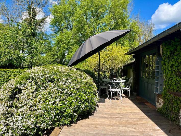 Maison de vacances pour 6 personnes, avec Terrasse ainsi que Jardin et Vue