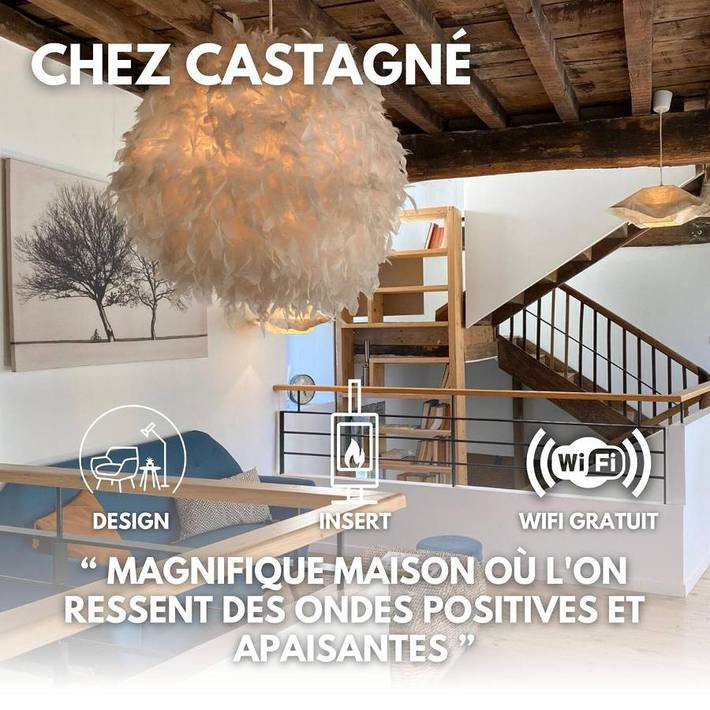 Location de vacances pour 11 personnes, avec jardin et vue, animaux acceptés à Issor