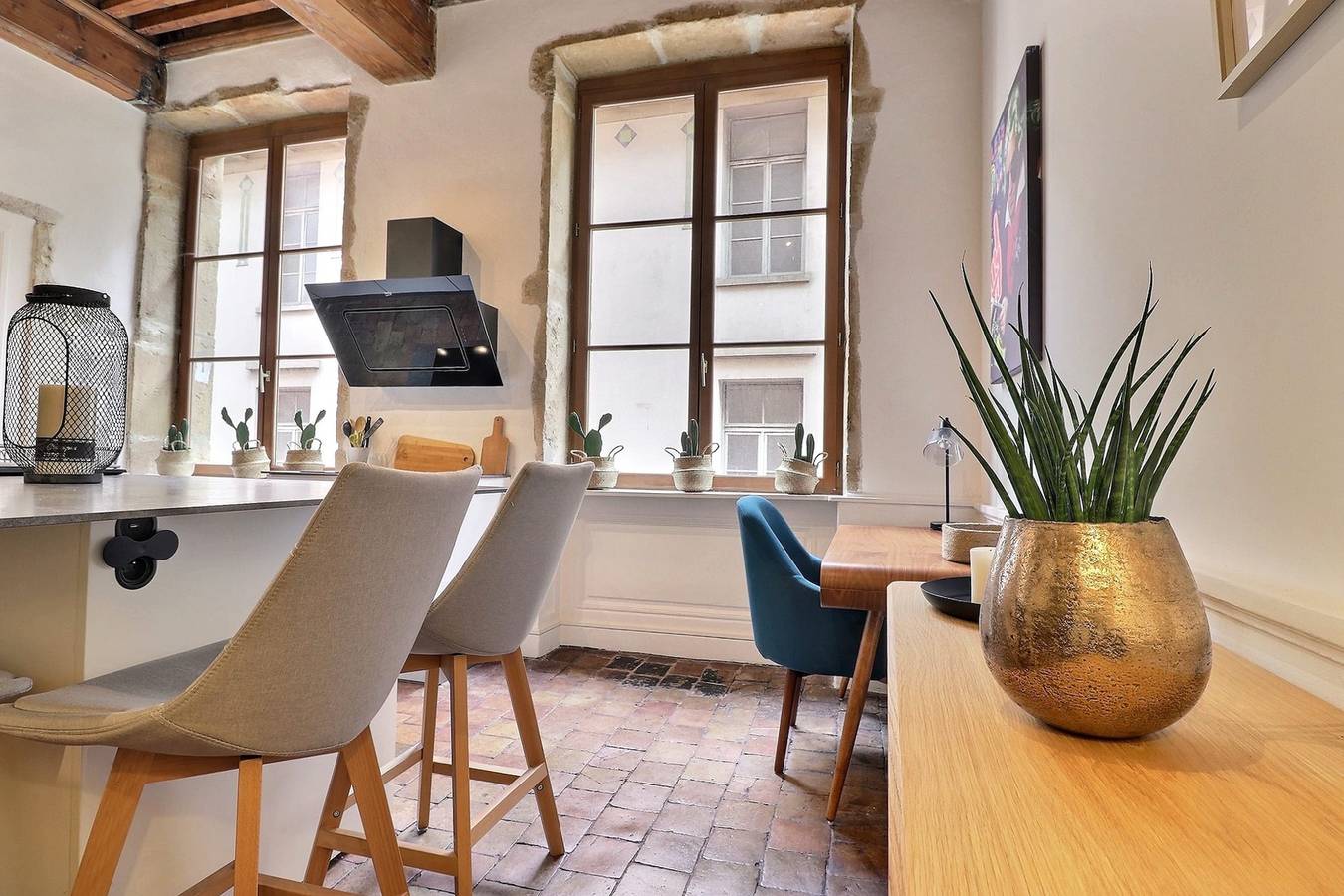 Geheel appartement, Vakantieappartement voor 4 personen in Fourvière, Lyon