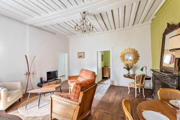 Gîte pour 6 personnes, avec balcon à Rennes - 4