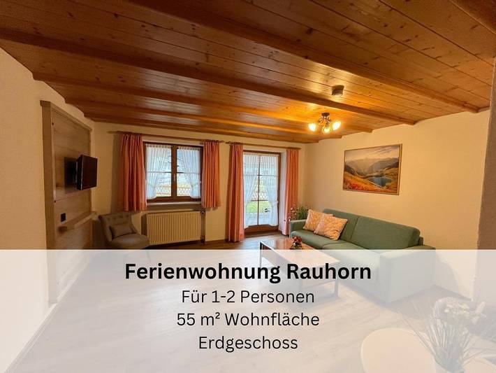 Ferienwohnung für 2 Personen, mit Terrasse und Garten in Hinterstein - 4