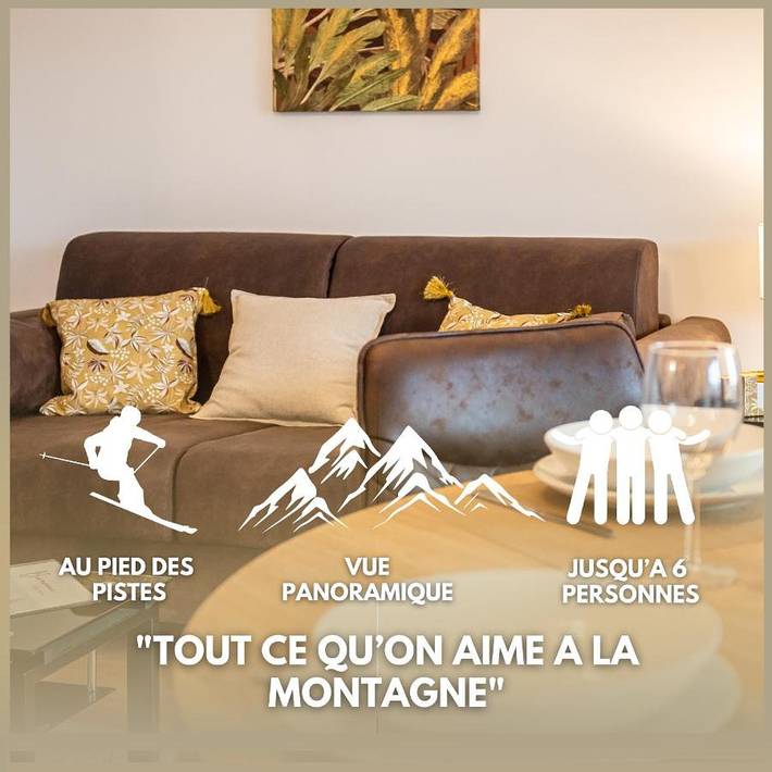Location de vacances pour 6 personnes, avec Terrasse et Vue sur le lac à Orbey