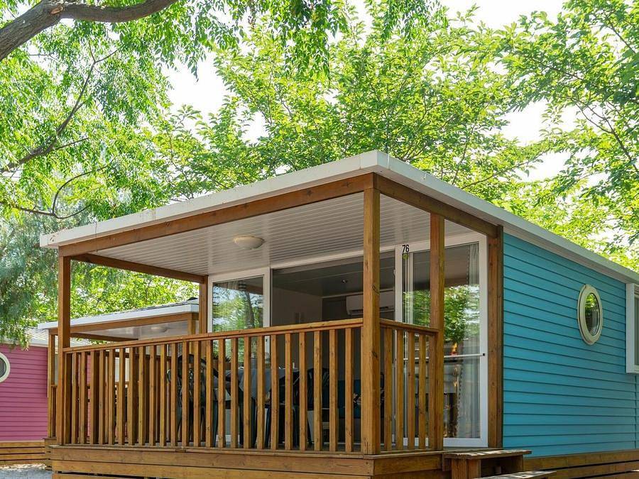 Camping Sandaya Valencia - Mobilheim 4 personen - Cottage Horchata 4p 2ch **** in Puçol, Costa de Valencia