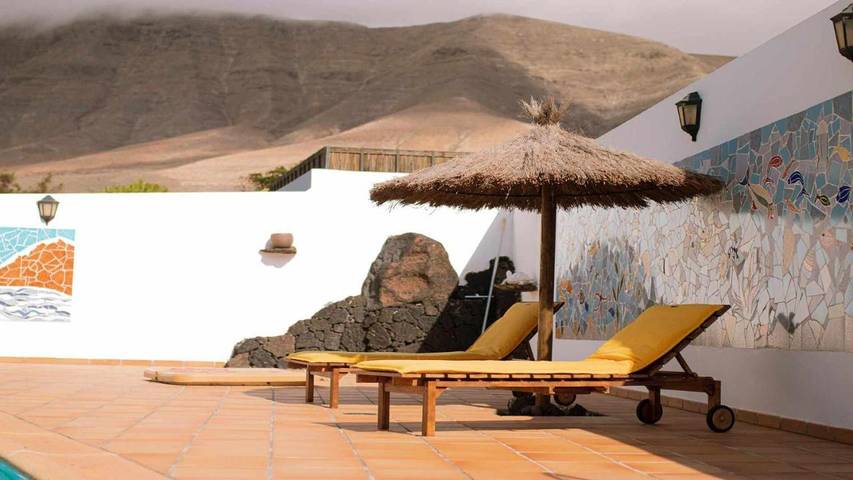 Casa rural para 4 personas, con piscina además de vistas y jardín en Famara - 4