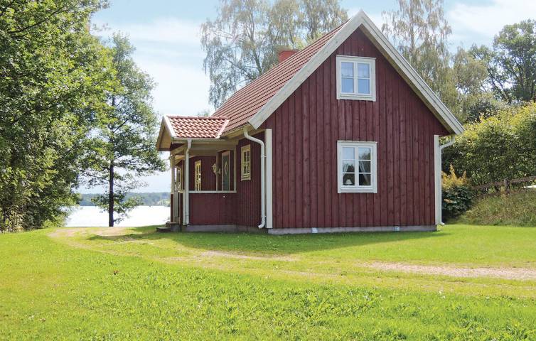 Ferienhaus für 5 Personen, mit Terrasse und Seeblick am Bolmen