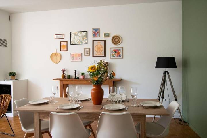 Apartamento de vacaciones para 7 personas, con jardín - 1