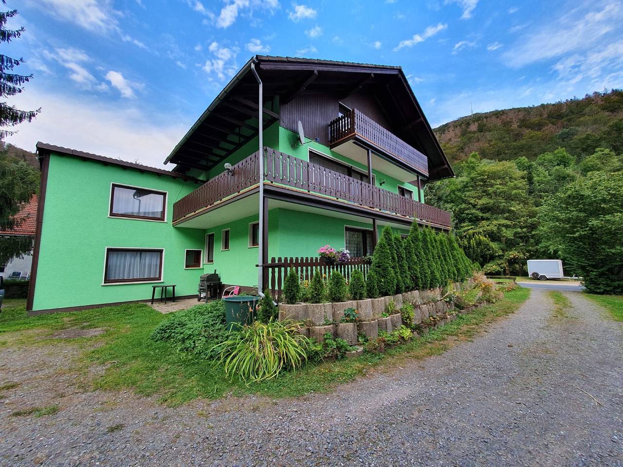 Ferienhaus 'Ferienhaus Erika' mit privater Terrasse, privatem Garten und Wlan in Zorge, Harzvorland