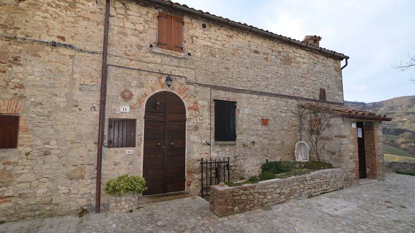 Appartamento vacanze per 3 persone, con giardino in Montefeltro