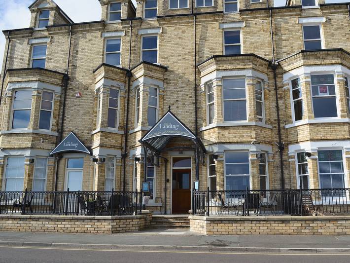 Log cabin for 4 people in Filey