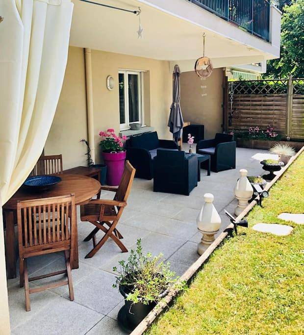 Appartement de vacances pour 4 personnes, avec jardin et terrasse, animaux acceptés