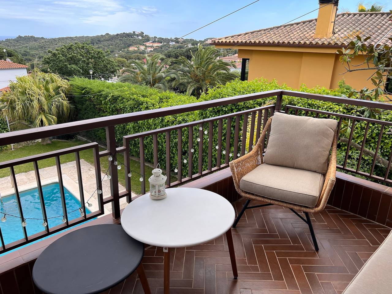 Villa 'Carme' met zeezicht, wifi en airconditioning in Calonge, Costa Brava