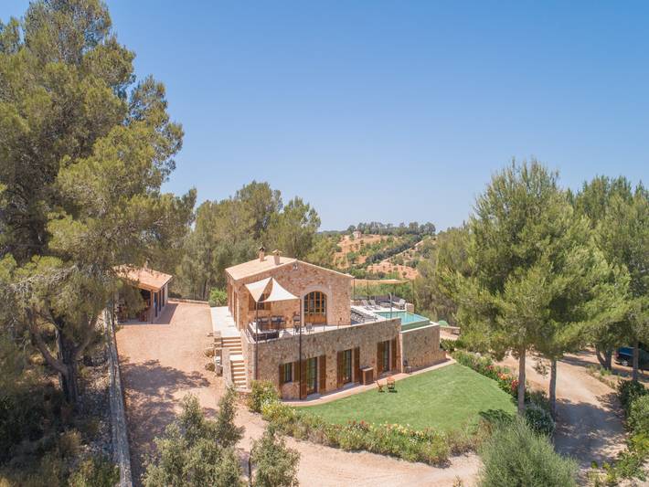 Ferienhaus für 12 Personen, mit Terrasse und Garten sowie Pool in Sant Joan (Mallorca)