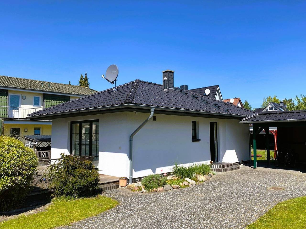Zwergenhaus: Ideal für 2 Biker mit und ohne Strombedarf mitten in Zingst in Zingst, Fischland - Darß - Zingst