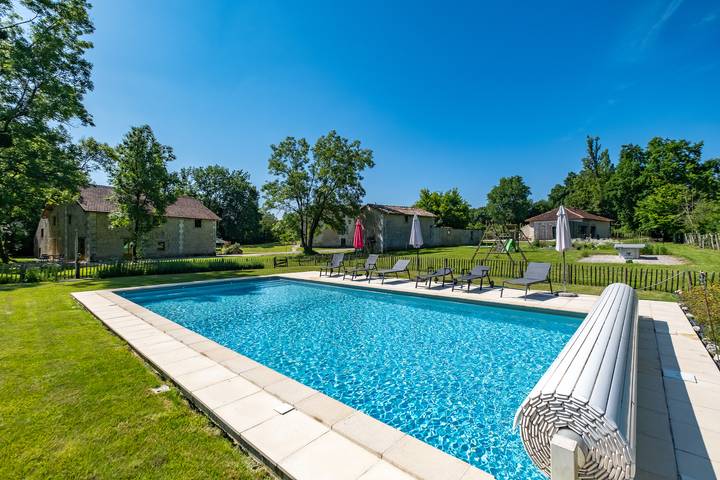 Chalet pour 8 personnes, avec jardin en Dordogne