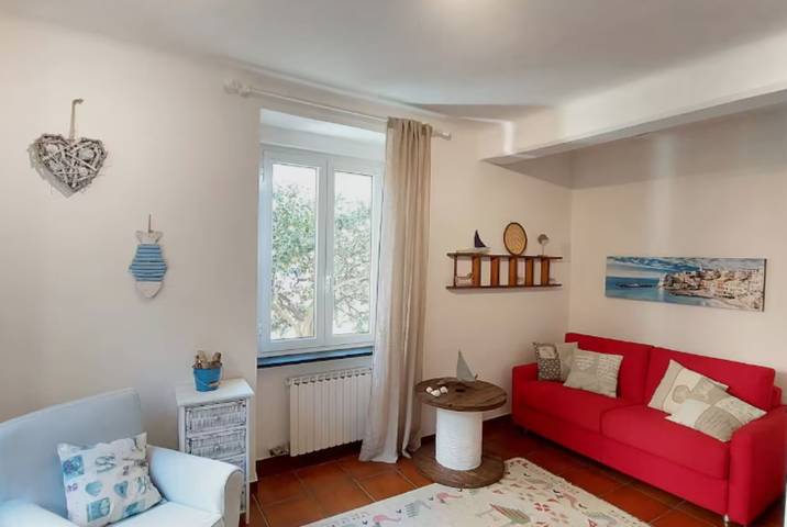 Appartamento per 6 persone, con Balcone e Giardino a Bogliasco