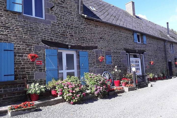 Agriturismo pour 2 personnes, avec jardin à Saint-Aubin-de-Terregatte