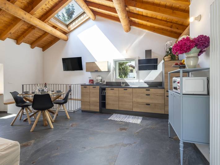 Location de vacances pour 4 personnes, avec Balcon ainsi que Terrasse et Jardin à Chiavenna
