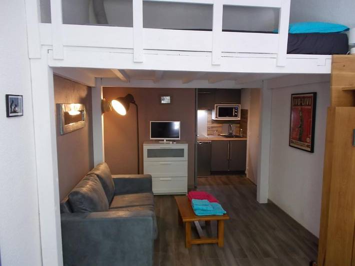 Gîte pour 2 personnes, avec vue dans Théâtre des Halles