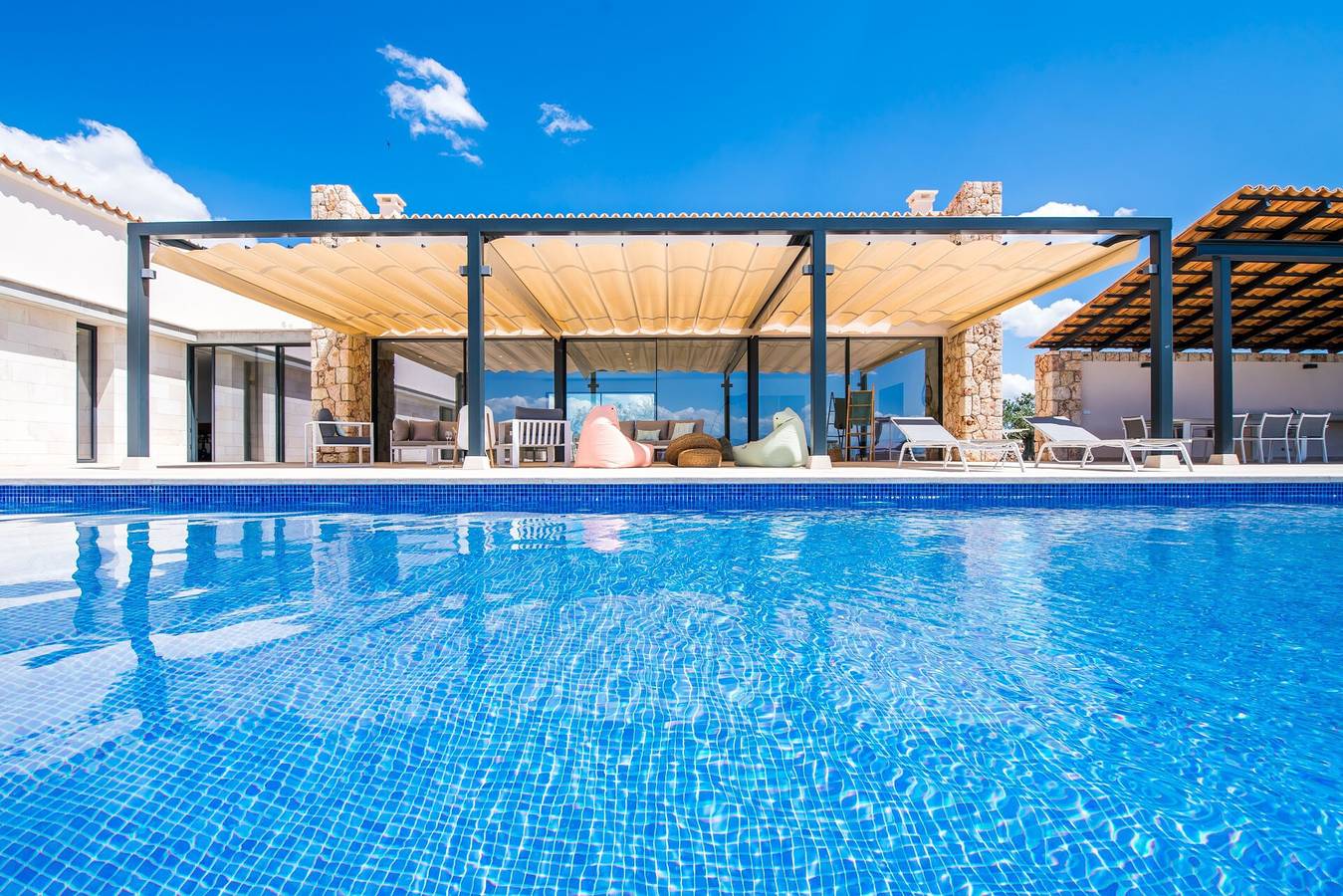 Landhaus 'Son Quillot 2' mit Bergblick, Wlan und Klimaanlage in Ariany, Mallorca Inselmitte