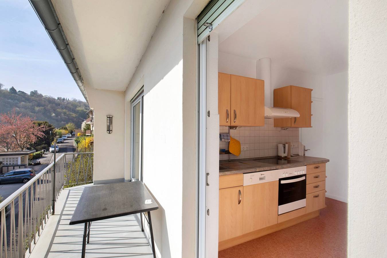 Appartement entier, Appartement de vacances 'Rheinblick' avec balcon et Wi-Fi in Sankt Goar, Rhin moyen