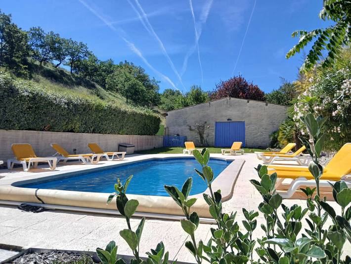 Gîte pour 4 personnes, avec Terrasse ainsi que Jardin et Piscine dans Lauragais - 2